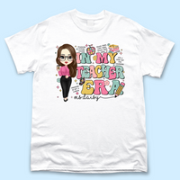 Thumbnail for Personalized In My Teacher Era Retro T-shirt - Teacher Gift