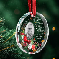 Thumbnail for Personalized Christmas Decorative Glass Ornament - Family Memorial Gift - I'm Always with you