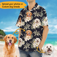 Thumbnail for Personalized Dog Tropical Hawaiian Shirt, Custom Pet Photo Gift