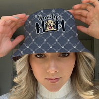 Thumbnail for Dog Mom Monogram Bucket Hat, Dog Lover Gift