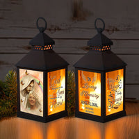 Thumbnail for Colorful Background Upload Photo God Has You In His Arms Memorial Lantern II, Memorial Gift