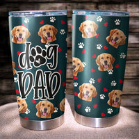 Thumbnail for Dog Mom Dog Dad Photo Upload Tumbler, DIY Gift For Pet Lovers