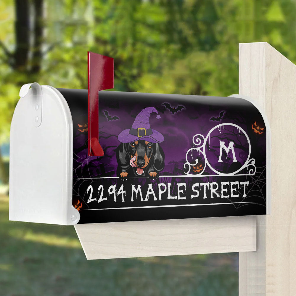 Halloween Dog Mailbox Cover, Dog lover Gift