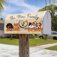 Thumbnail for Fall Heart Dog Cat Mailbox Cover, Dog lover Gift