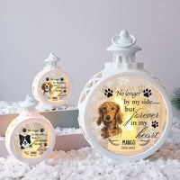 Thumbnail for Custom No Longer By Our Side Pet Memorial LED Light Ornament, Memorial Gift