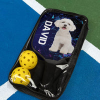 Thumbnail for Personalized Pickleball Kit - Gift For Pet Lover - Dog Cat Portrait Photo